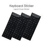 French Learning Keyboard Layout Sticker for Laptop / Desktop Computer Keyboard, French – Waterproof