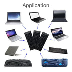 French Learning Keyboard Layout Sticker for Laptop / Desktop Computer Keyboard, French – Waterproof