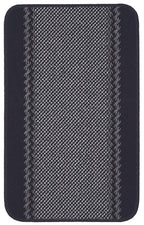 Washable Bordered Black Rug