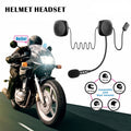 T2 Bluetooth V5.0 Helmet Headset 5V for Motorcycle Driving with Anti-interference Microphone Default Title