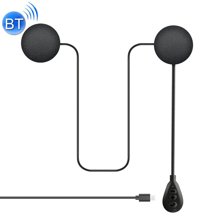 T6 Motorcycle Helmet Bluetooth V5.0 Headset, T6 T6