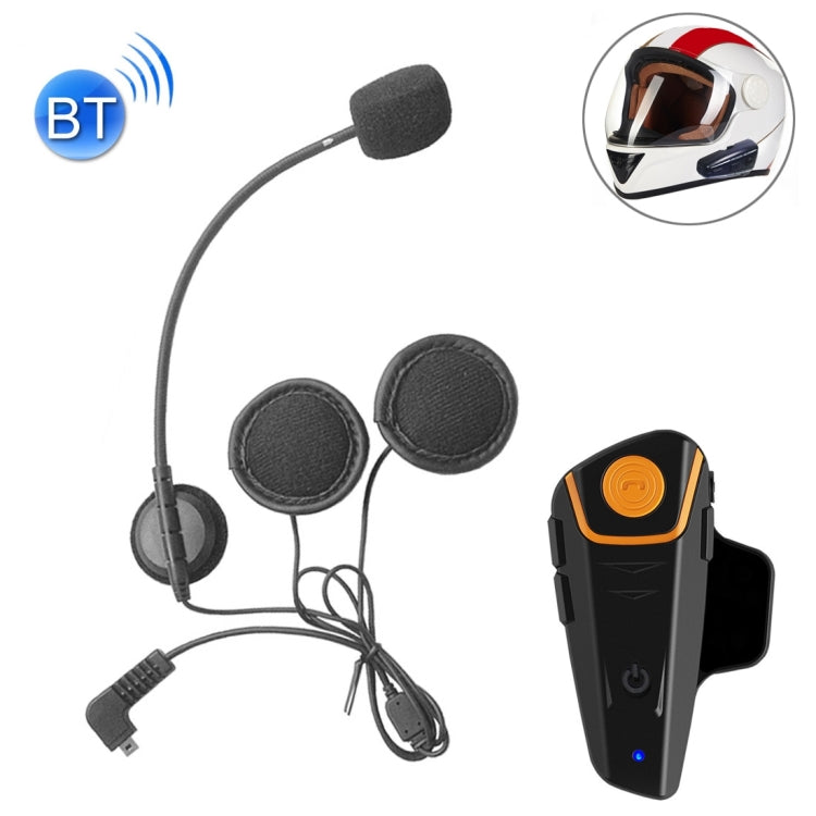 BT-S2 Single 2.4GHz Bluetooth V3.0 Interphone Headsets for Motorcycle Helmet, Auto Answering, Support FM, Intercom Distance up to 1000m, BT-S2 Single BT-S2 Single