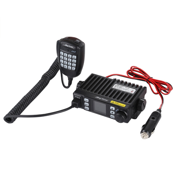 AnyTone AT-779UV Mobile Radio VHF / UHF Dual Band 200CH 25W FM Mobile Car Radio Walkie Talkie Default Title