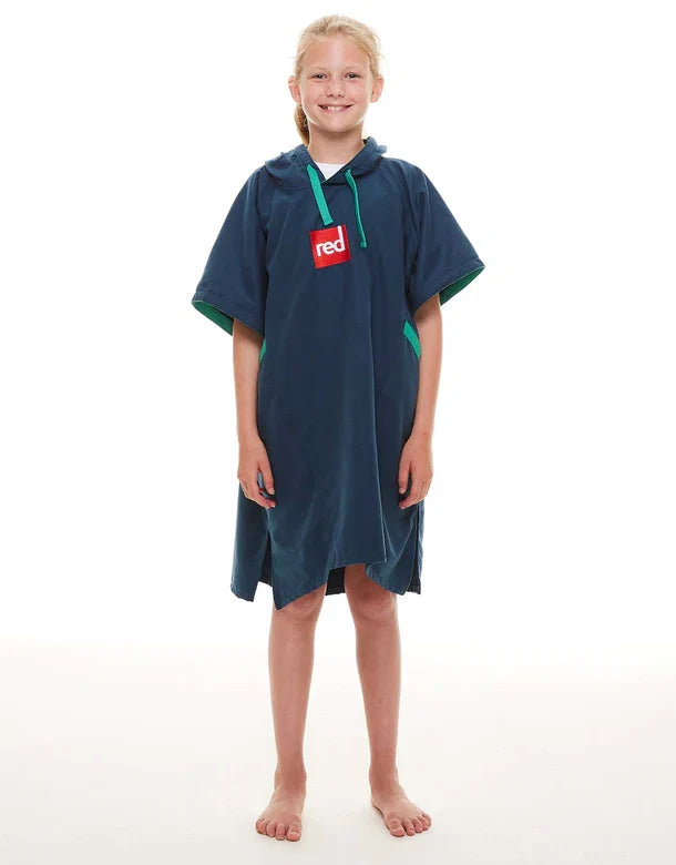 Red Luxury Towelling Changing Robe Navy (Various Sizes)