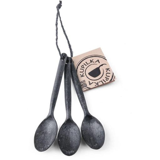 Kupilka Tea Spoon Set (Various Colours) Black