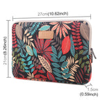 Lisen 10 inch Sleeve Case Colorful Leaves Zipper Briefcase Carrying Bag for iPad Air 2, iPad Air, iPad 4, iPad New, Galaxy Tab A 10.1, Lenovo Yoga 10.1 inch, Microsoft Surface Pro 10.6, 10 inch and Below Laptops / Tablets, 10 inch – Waterproof,...