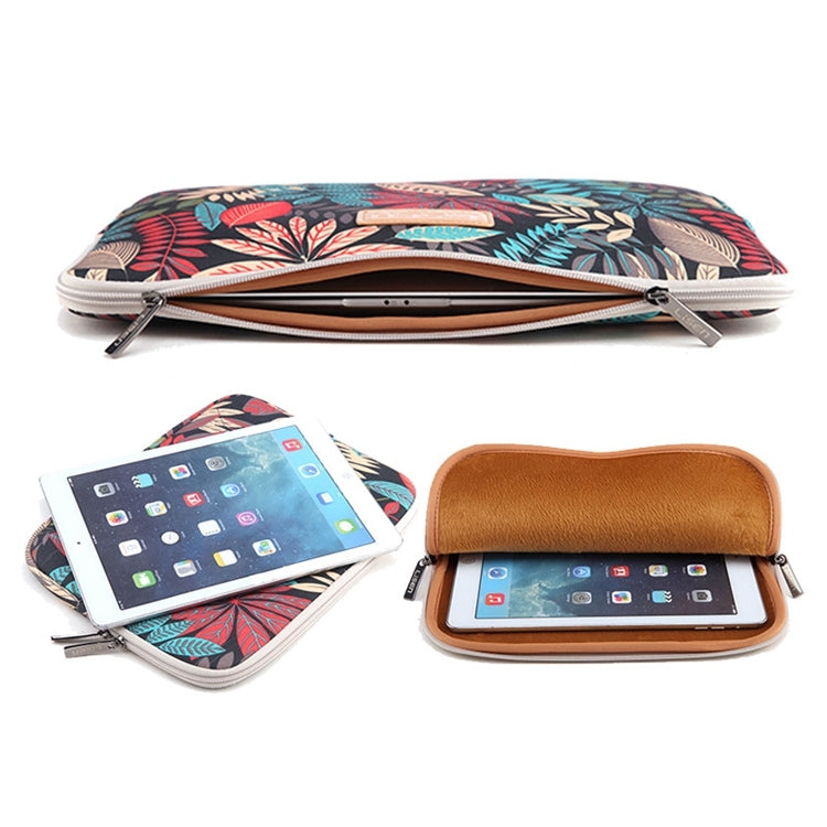 Lisen 10 inch Sleeve Case Colorful Leaves Zipper Briefcase Carrying Bag for iPad Air 2, iPad Air, iPad 4, iPad New, Galaxy Tab A 10.1, Lenovo Yoga 10.1 inch, Microsoft Surface Pro 10.6, 10 inch and Below Laptops / Tablets, 10 inch – Waterproof,...