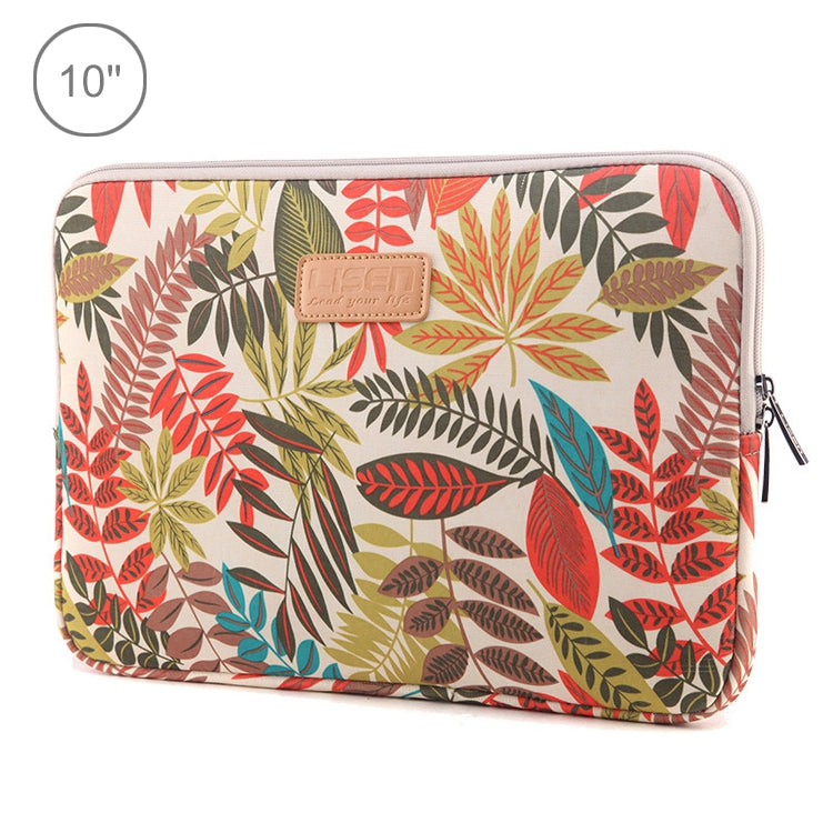 Lisen 10 inch Sleeve Case Colorful Leaves Zipper Briefcase Carrying Bag for iPad Air 2, iPad Air, iPad 4, iPad New, Galaxy Tab A 10.1, Lenovo Yoga 10.1 inch, Microsoft Surface Pro 10.6, 10 inch and Below Laptops / Tablets, 10 inch – Waterproof,... 10 inch White