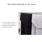 ND06 Multi-purpose Felt Button Laptop Inner Bag for 12.5 inch Laptop, 12.5 inch – Durable Build, Easy to Use
