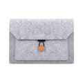 ND06 Multi-purpose Felt Button Laptop Inner Bag for 12.5 inch Laptop, 12.5 inch – Durable Build, Easy to Use 12.5 inch Grey