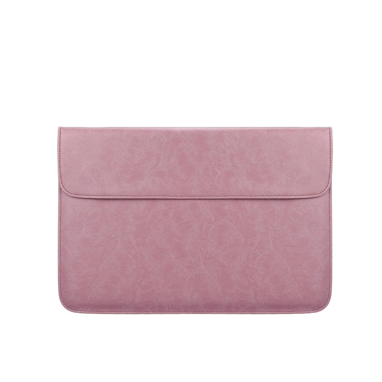 PU01S PU Leather Horizontal Invisible Magnetic Buckle Laptop Inner Bag for 13.3 inch laptops, 13.3 inch – Shockproof, Waterproof, Magnetic