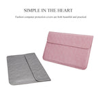 PU01S PU Leather Horizontal Invisible Magnetic Buckle Laptop Inner Bag for 13.3 inch laptops, 13.3 inch – Shockproof, Waterproof, Magnetic