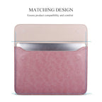 PU01S PU Leather Horizontal Invisible Magnetic Buckle Laptop Inner Bag for 13.3 inch laptops, 13.3 inch – Shockproof, Waterproof, Magnetic