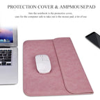 PU01S PU Leather Horizontal Invisible Magnetic Buckle Laptop Inner Bag for 13.3 inch laptops, 13.3 inch – Shockproof, Waterproof, Magnetic