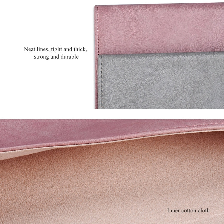 PU01S PU Leather Horizontal Invisible Magnetic Buckle Laptop Inner Bag for 13.3 inch laptops, 13.3 inch – Shockproof, Waterproof, Magnetic