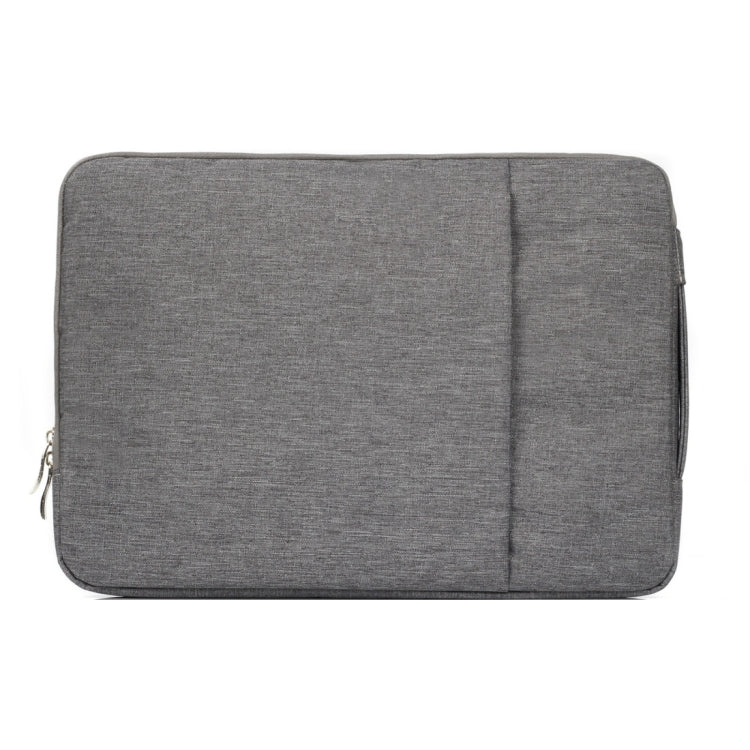 15.4 inch Universal Fashion Soft Laptop Denim Bags Portable Zipper Notebook Laptop Case Pouch for MacBook Air / Pro, Lenovo and other Laptops, Size: 39.2x28.5x2cm, 15.4 inch Grey, 15.4 inch Dark Blue, 15.4 inch Black – Durable Build, Easy to Use