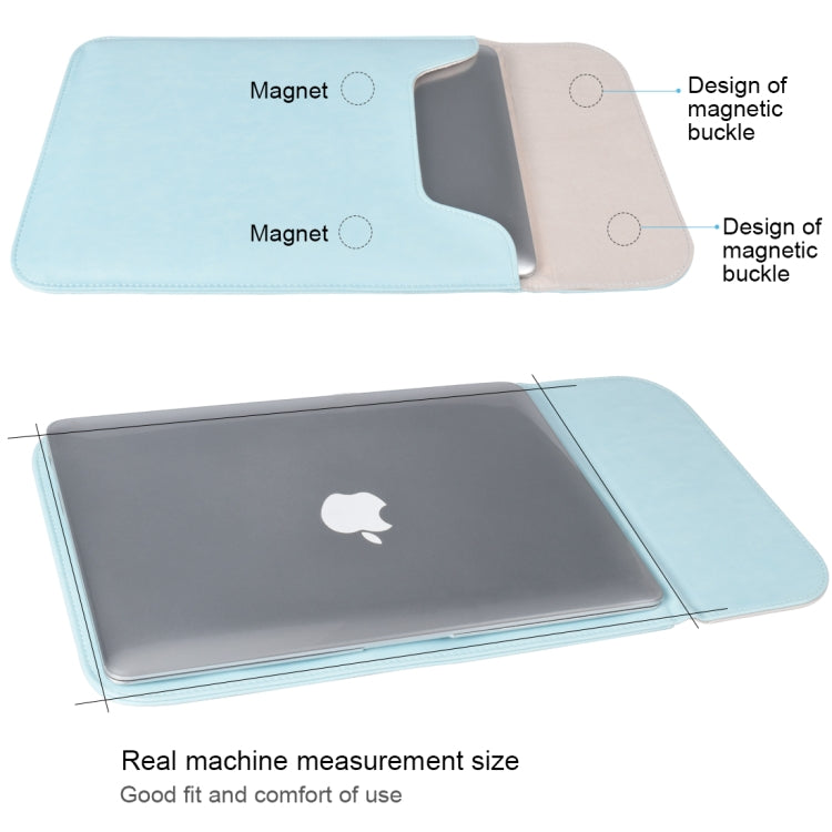For MacBook, Samsung, Xiaomi, Lenovo, Sony, DELL, ASUS, HP, 15.4 inch – Waterproof, Wear-resistant, Leather