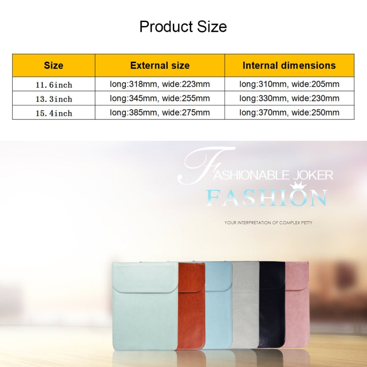 For MacBook, Samsung, Xiaomi, Lenovo, Sony, DELL, ASUS, HP, 15.4 inch – Waterproof, Wear-resistant, Leather