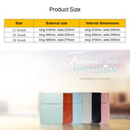 For MacBook, Samsung, Xiaomi, Lenovo, Sony, DELL, ASUS, HP, 15.4 inch – Waterproof, Wear-resistant, Leather