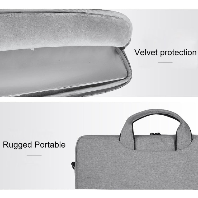 ST01S Waterproof Oxford Cloth Hidden Portable Strap One-shoulder Handbag for 14.1 inch Laptops, ST01S 14.1 inch Light Grey, ST01S 14.1 inch Dark Gray, ST01S 14.1 inch Navy Blue, ST01S 14.1 inch Black, ST01S 14.1 inch Pink – Waterproof, Wear-resistant