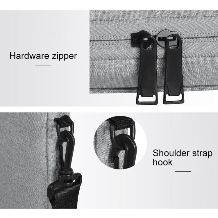 ST01S Waterproof Oxford Cloth Hidden Portable Strap One-shoulder Handbag for 14.1 inch Laptops, ST01S 14.1 inch Light Grey, ST01S 14.1 inch Dark Gray, ST01S 14.1 inch Navy Blue, ST01S 14.1 inch Black, ST01S 14.1 inch Pink – Waterproof, Wear-resistant