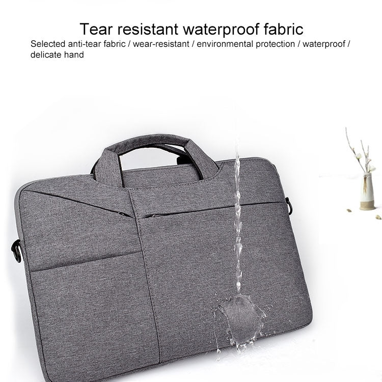 ST02S Waterproof Tear Resistance Hidden Portable Strap One-shoulder Handbag for 14.1 inch Laptops, with Suitcase Belt, ST02S 14.1 inch Black, ST02S 14.1 inch Dark Gray, ST02S 14.1 inch Pink, ST02S 14.1 inch Light Grey, ST02S 14.1 inch Navy Blue –...