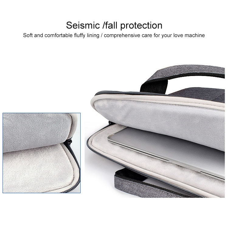 ST02S Waterproof Tear Resistance Hidden Portable Strap One-shoulder Handbag for 14.1 inch Laptops, with Suitcase Belt, ST02S 14.1 inch Black, ST02S 14.1 inch Dark Gray, ST02S 14.1 inch Pink, ST02S 14.1 inch Light Grey, ST02S 14.1 inch Navy Blue –...