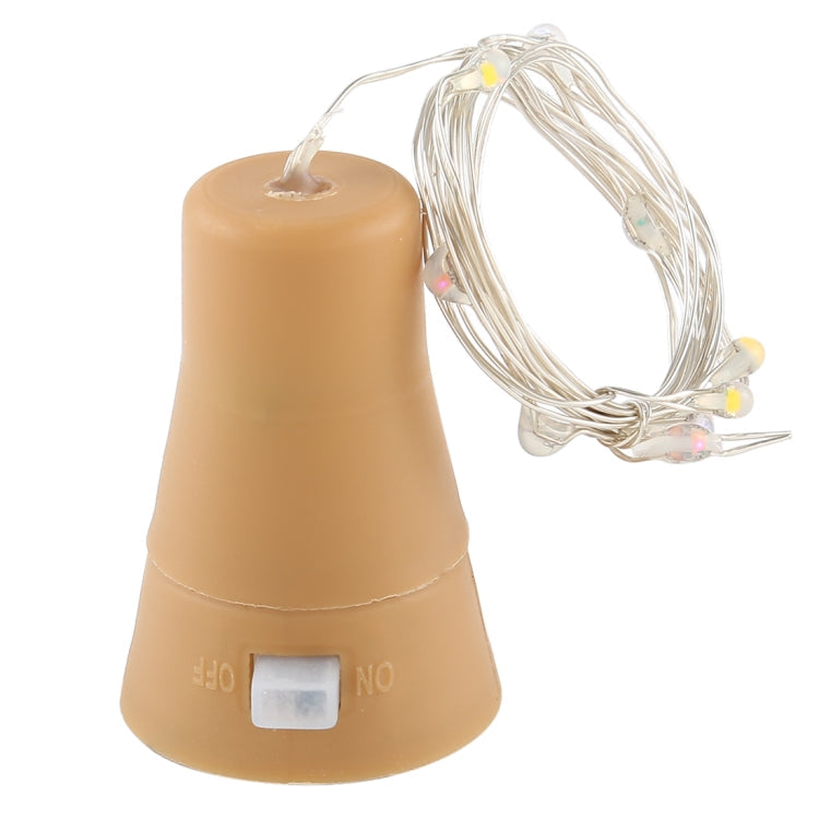 1m 10 LEDs SMD 0603 Solar Powered Copper Wire String Light Fairy Lamp Decorative Light, 1m Colorful Light