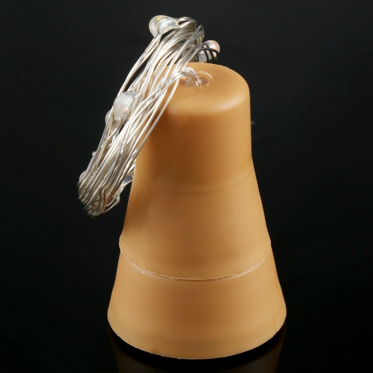 1m 10 LEDs SMD 0603 Solar Powered Copper Wire String Light Fairy Lamp Decorative Light, 1m Colorful Light