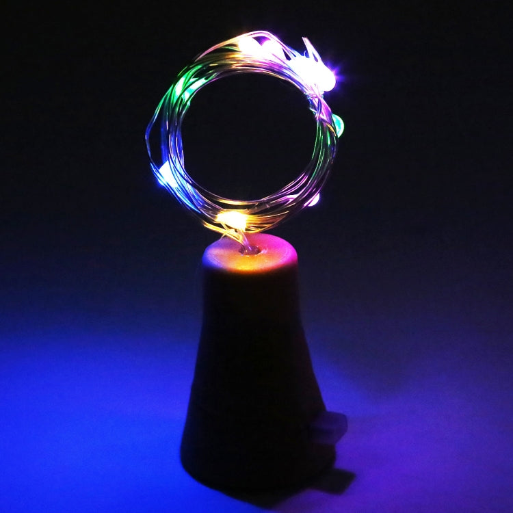 1m 10 LEDs SMD 0603 Solar Powered Copper Wire String Light Fairy Lamp Decorative Light, 1m Colorful Light
