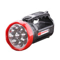 5W 9 LEDs Rechargeable Strong LED Flashlight 2-Modes Outdoors Searchlight Default Title