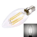 6 LEDs 450 LM Retro Energy Saving Light for Halls, AC 220V, Apiciform E14 6W 220V White Light Apiciform E14 6W 220V White Light LED0423WL