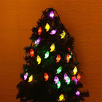 Ghost Shape 30 LEDs Outdoor Garden Waterproof Christmas Festival Decoration Solar Lamp String