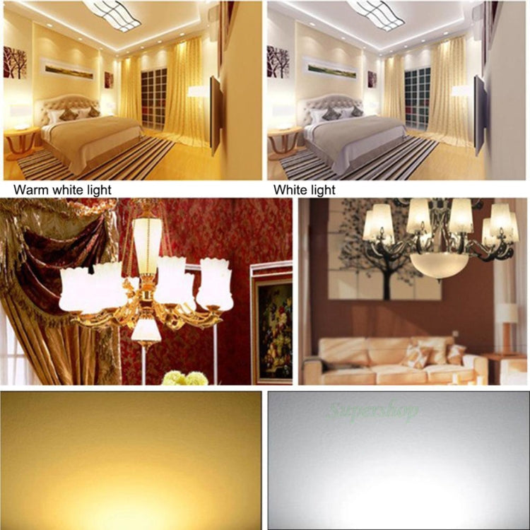 SMD 5730 Energy-saving Bulb, AC 110-265V, E14 144 LEDs White Light, E14 144 LEDs Warm White – Durable Build, Easy to Use