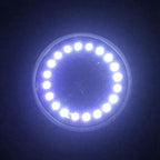 2 PCS 16 LEDs Solar Powered Buried Light Under Ground Lamp IP65 Waterproof Outdoor Garden Street Light, 16 LEDs