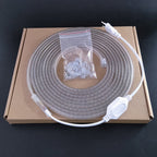 10m SMD 2835 1200 LEDs Strip Light, AC 220V-240V, EU Plug, 10m