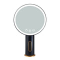 Smart LED Desktop Makeup Mirror with Fill Light, White Light, White Light White Light Black
