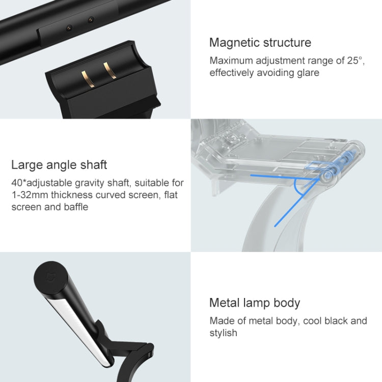 Original Xiaomi MJGJD02YL Mijia Computer Monitor Screen Hanging Lamp 1S – Magnetic