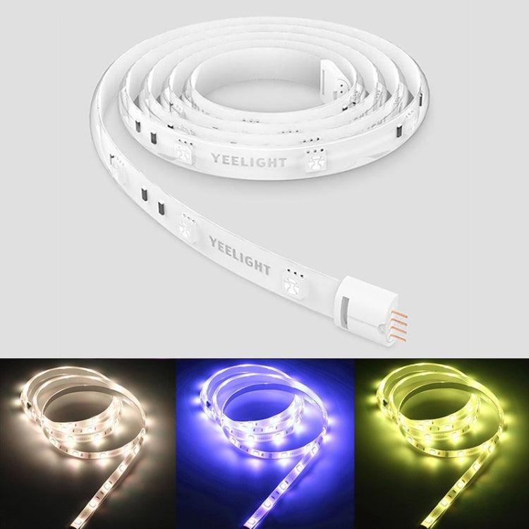 Original Xiaomi Youpin Yeelight Smart WiFi APP Remote Control Extension LED Strip Light, Length: 1m Default Title