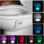 8 Colors Indoor Lighting Night Lights Motion Sensor LED Toilet Seat Cover Lightbowl Light Lamp, LED1660, LED1660US LED1660