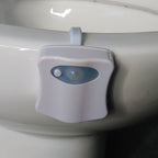 8 Colors Indoor Lighting Night Lights Motion Sensor LED Toilet Seat Cover Lightbowl Light Lamp, LED1660, LED1660US