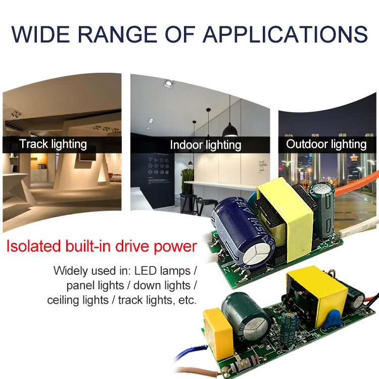 4-7W LED Driver Adapter Isolated Power Supply AC 85-265V to DC 12-26V, 4-7W – TPU