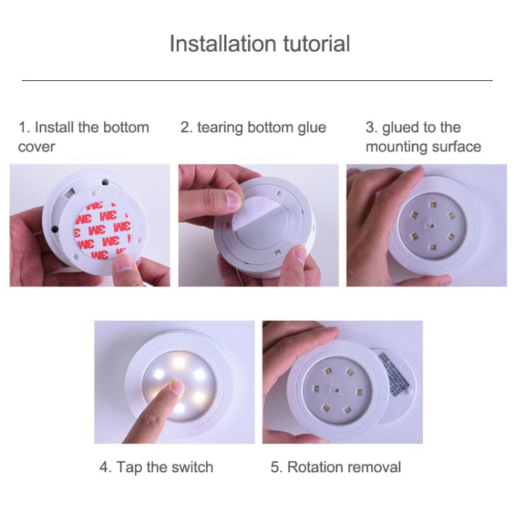 6 LEDs Decoration Light for Car, Hotel, Corridor, Exhibition Hall, Wardrobe – Durable Build, Easy to Use