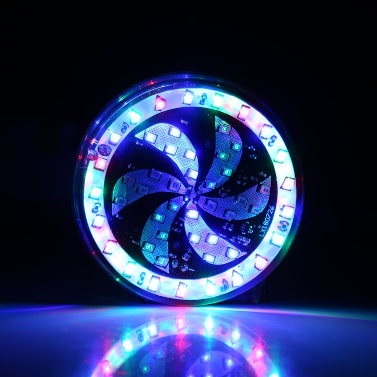 65 LEDs SMD 2835 Motorcycle Modified Windmill Angel Eyes RGB Light Fire Wheel Light Styling Flash Atmosphere Lamp, Diameter: 8.3cm, DC 12V, 65 LEDs Diameter: 9cm – Durable Build, Easy to Use