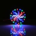 58 LEDs SMD 2835 Motorcycle Modified Windmill Angel Eyes RGB Light Fire Wheel Light Styling Flash Atmosphere Lamp, Diameter: 10cm, DC 12V, 58 LEDs Diameter: 10cm – Durable Build, Easy to Use 58 LEDs Diameter: 10cm