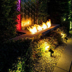 3 In 1 Warm Light Lawn Insertion Pool Diving Solar Spotlight, Warm Light