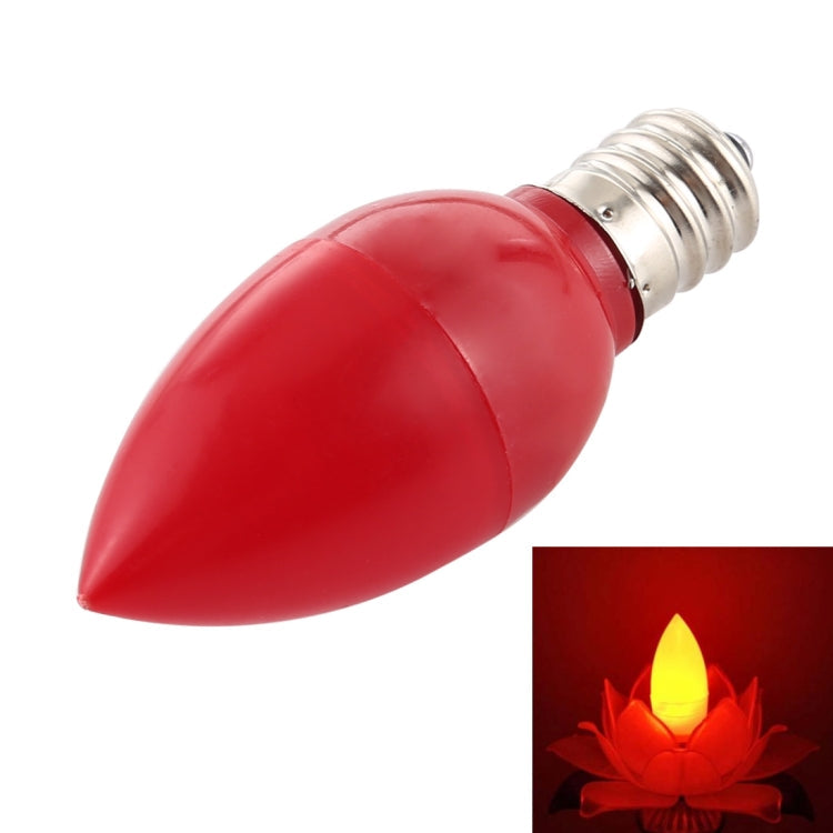 E12 2W 2835 SMD 90 LM LED Red Light Bulb Energy Saving Light, AC 220V Default Title