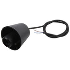 E27 Lamp Holder DIY Ceiling Chandelier Light Bulbs Screw Silicone Base Socket, Cable Length: 1m, E27 Black E27 Black