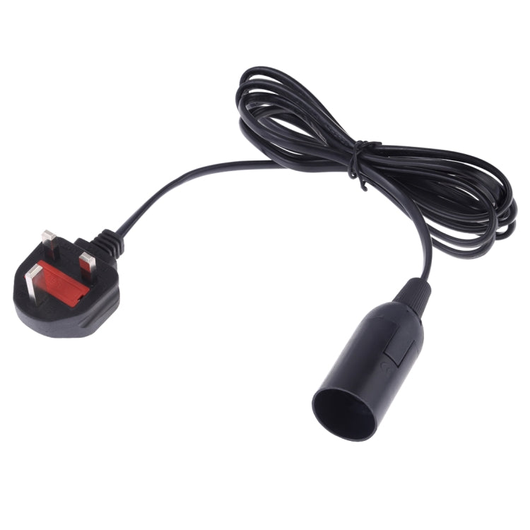 E14 Wire Cap Lamp Holder Chandelier Power Socket with 1.8m Extension Cable, Big UK Plug, Big UK Plug, 1.8m Big UK Plug, 1.8m LED4096CB
