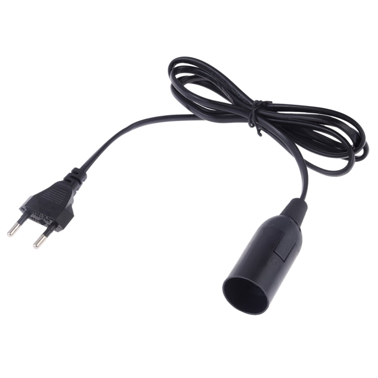 E14 Wire Cap Lamp Holder Chandelier Power Socket with 1.2m Extension Cable, Small UK Plug, EU Plug, 1.5m, AU Plug, 1.2m, US Plug, 1.5m, Small UK Plug, 1.2m, Big UK Plug, 1.5m EU Plug, 1.5m Black